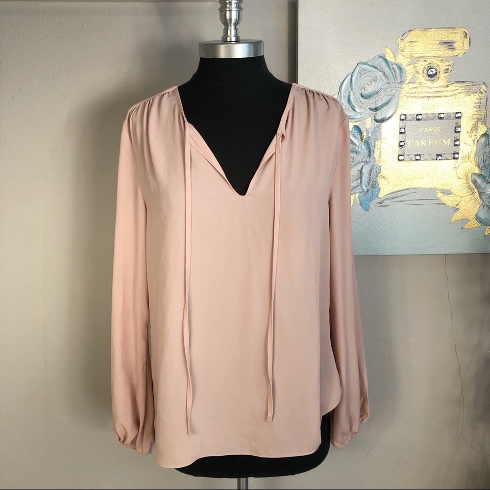 Violet & Claire Blush Blouse